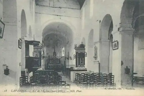 France Lavardin Interieur de l'Eglise