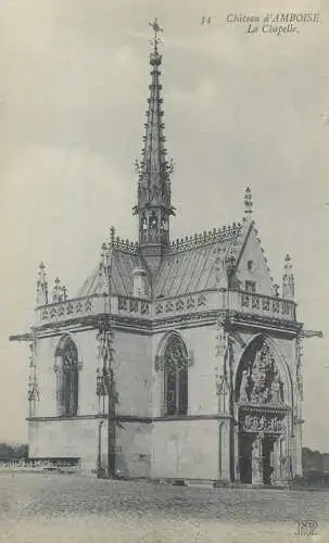 France Chateau d'Amboise La Chapelle