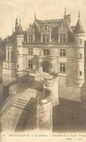 France Chenonceaux Le Chateau Ensemble de la Facade Thomas Bobier