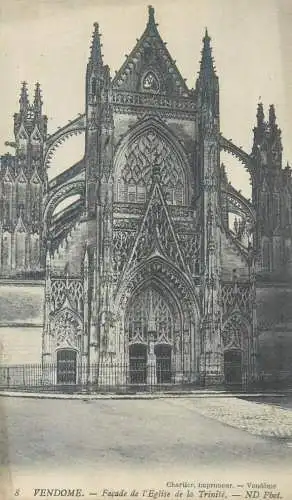 France Vendome Eglise de la Trinite
