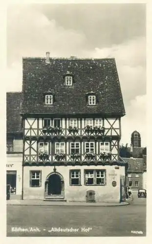 Germany Kothen/Anhalt Altdeutscher Hof