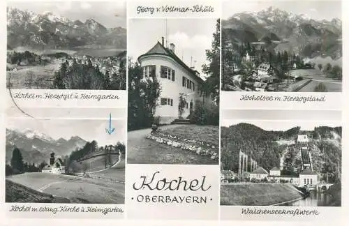 Germany Kochel Oberbayern multi view