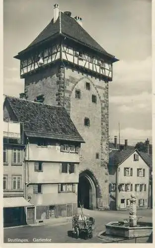 Germany Reutlingen Gartentor
