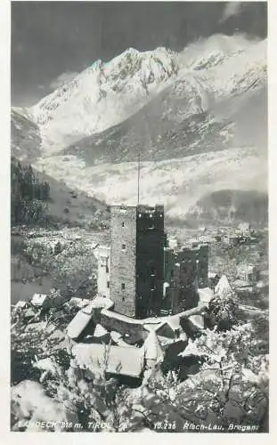 Austria Landeck winter scenery