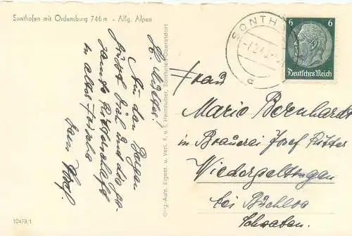 Germany Sonthofen general view