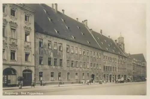 Germany Augsburg Das Fuggerhaus