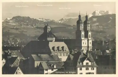 Germany Kempten im Allgau panorama