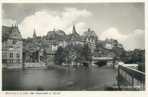 Germany Marburg a. d. Lahn Die Universitat m. Schloss