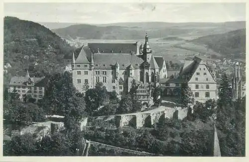 Germany Universitatstadt Marburg a. d. Lahn Bicj von der Weintrautseiche Landgrafenschloss