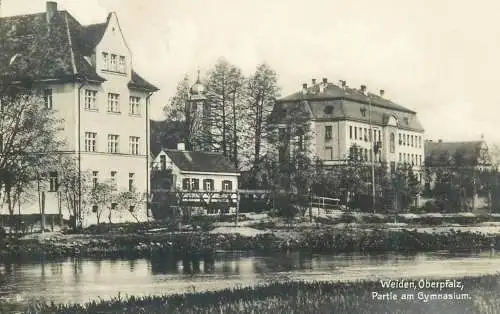 Germany Weiden Partie am Gymnasium