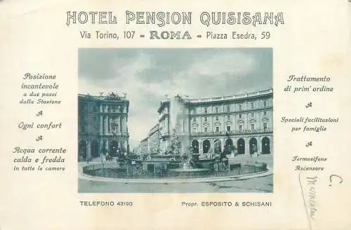 Roma Hotel Pension Quisisana
