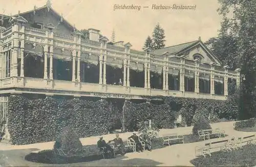 Badv Gleichenberg Kurhaus restaurant 1912