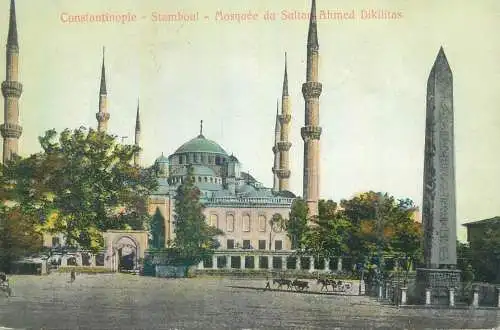 Istanbul mosque Sultan Ahmed