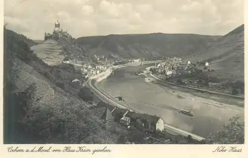 Germany Cochem an der Mosel von Haus Krain gesehen Niko Haas photo