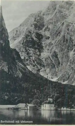 Germany Bartholoma mit Watzmann