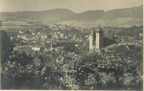Germany Schmalkalden panoramic view