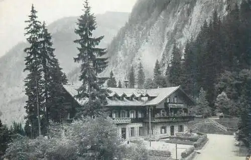 Austria Kesselfall Alpenhaus im Kaprunertal
