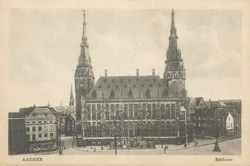 Germany Aachen Rathaus