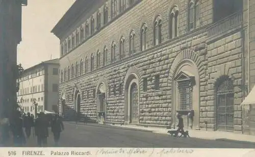 Postcard Italy Toscana > Firenze (Florence) Palazzo Riccardi