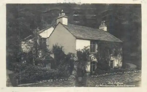 Postcard Uk England Dove cottage Wordsworth home Grasmere