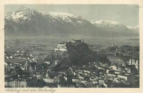 Postcard Austria Salzburg