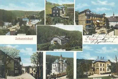 Postcard Czech Republic Johannisbad im Bohmen Janské Lázně