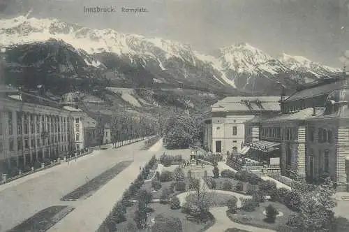Postcard Austria Tirol Innsbruck Rennplatz