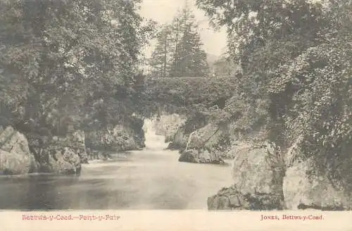 Postcard UK Wales Betws-y-Coed