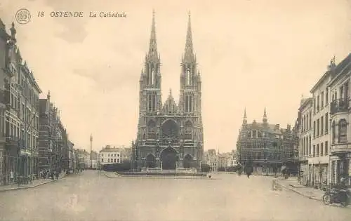 Postcard Belgium > West Flanders > Oostende