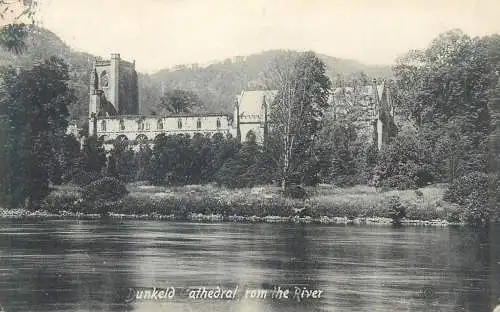 Postcard Uk Scotland Dunkeld cathedral