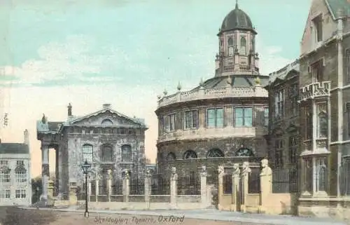 Postcard Uk england Oxford Sheldonian theatre