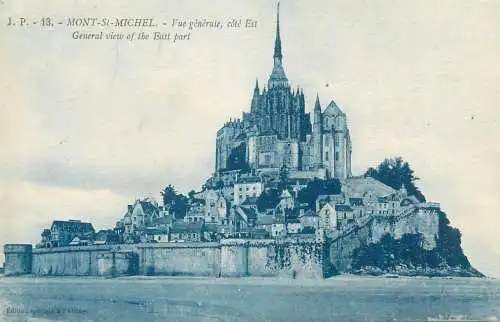 Postcard France Mont Saint Michel