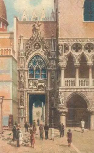 Postcard Italy > Veneto > Venezia (Venice) porta della Carta