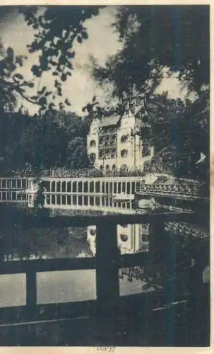 Postcard Romania Baile Ocna Sibiului Hotelul Bailor
