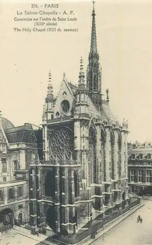 France Paris La Sainte Chapelle