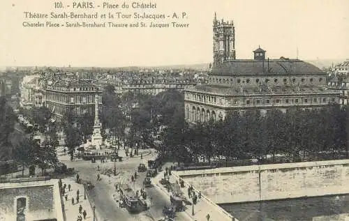 France Paris Place du Chatelet