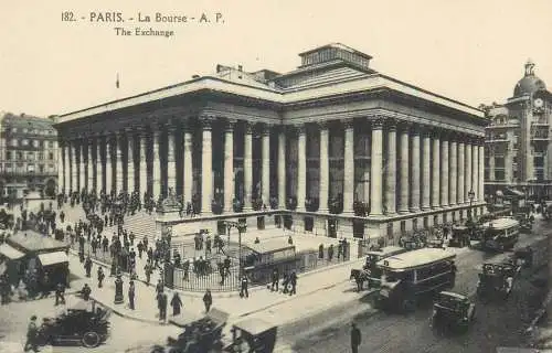 France Paris La Bourse