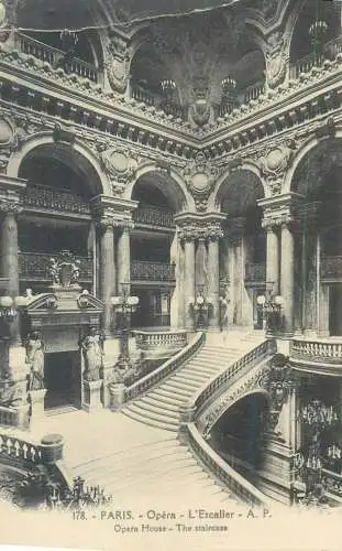 France Paris L'Opera - L'Escalier