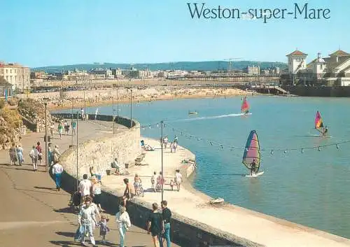 Postcard United Kingdom England Weston super mare
