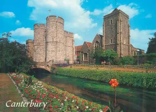 Postcard United Kingdom England Canterbury cathedral