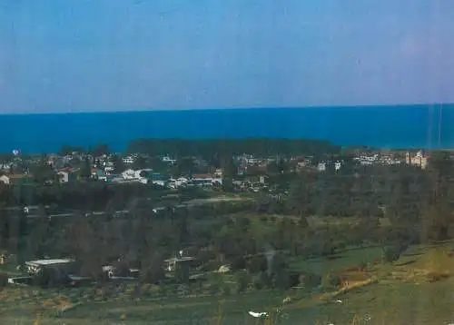 Postcard Greece Polis coastal view