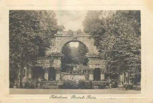 Austria Wien Schonbrunn Romische Ruine