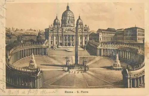 Italy Roma S. Pietro overview