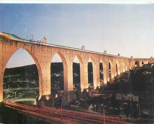 Postcard Portugal > Lisboa aqueduc des Agas Livres