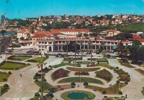 Postcard Portugal Estoril jardin du parc
