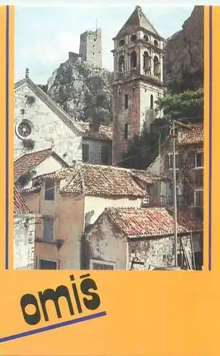 Postcard Croatia Omiš