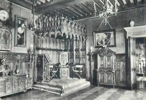 Postcard Belgium Koninkrijk Belgie gallery room