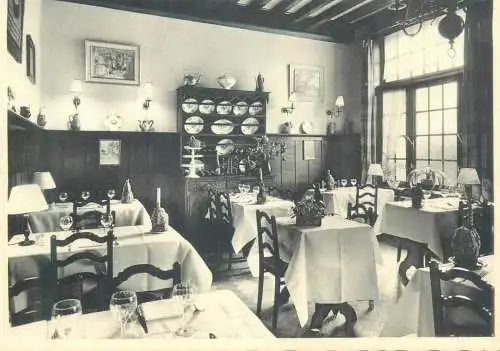 Postcard Belgium Floraire Hotel Restaurant