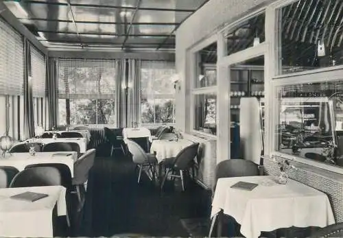 Postcard Germany Woltersdorf Erkner strandcafe