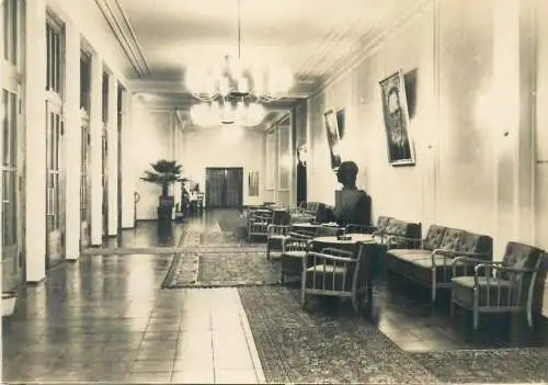 Postcard Germany Foyer im Kulturhaus in Zinnowitz